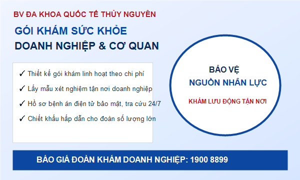 Gói khám sức khỏe doanh nghiệp
